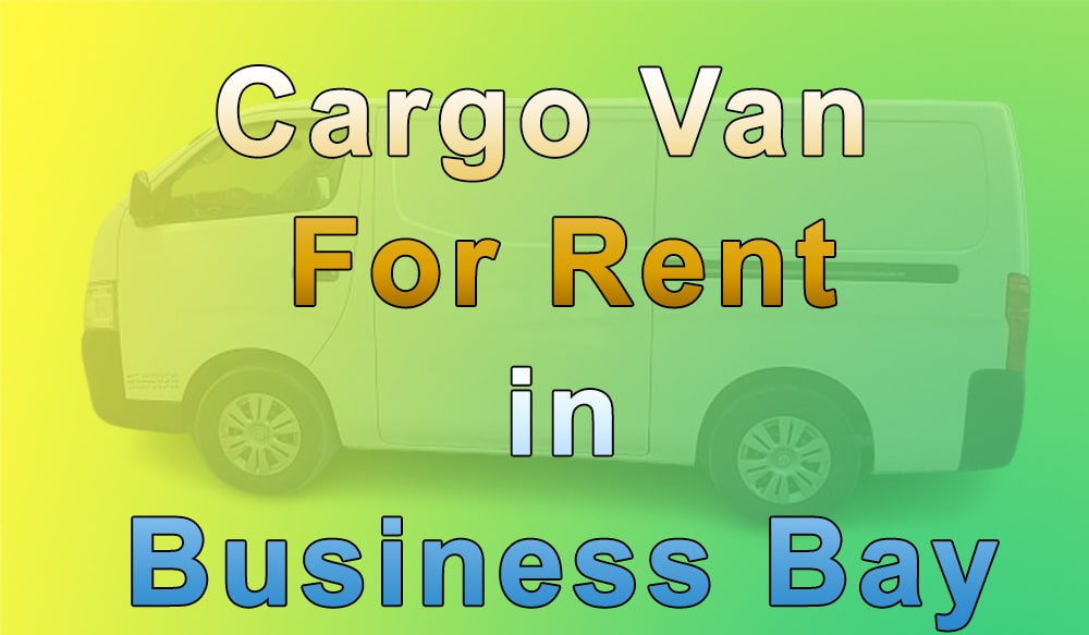 Cargo Van for Rent Business Bay